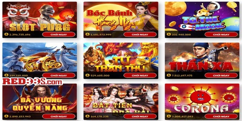 Top game nổ hũ đỉnh cao tại sảnh RICH88