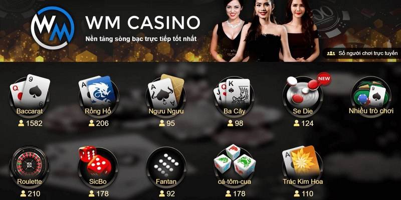 Tổng hợp đánh giá người dùng tại casino WM 78WIN